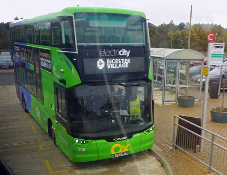 Oxford Wright Streetdeck Electroliner 738